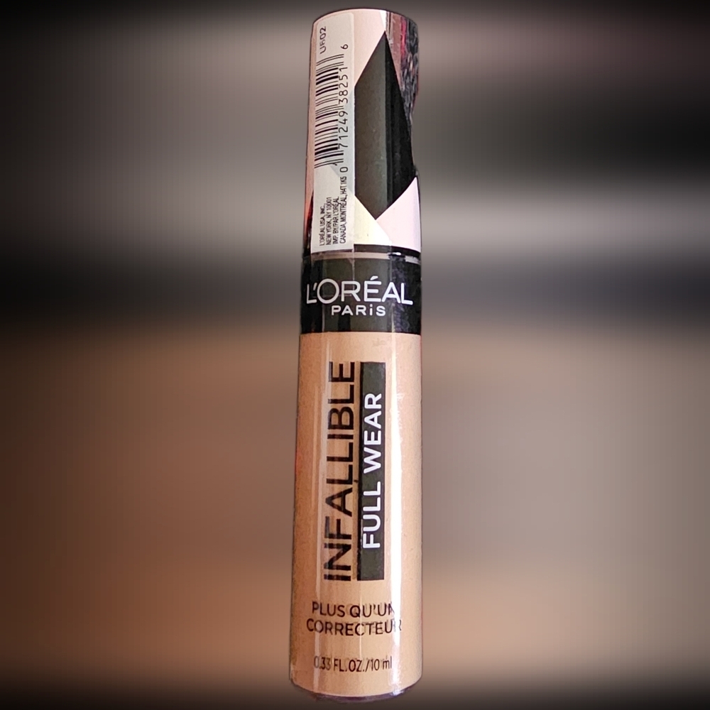 New L'Oreal Paris Infallible Full Wear Waterproof Concealer 385 Amber Sealed - Picture 5 of 6